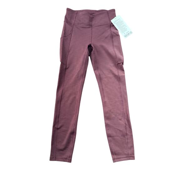 Lululemon Invigorate High-rise Leggings 25 inch Women Size 4 W5CQLS In HCAS NWT - Picture 2 of 16